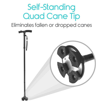 Vive LED Folding Cane