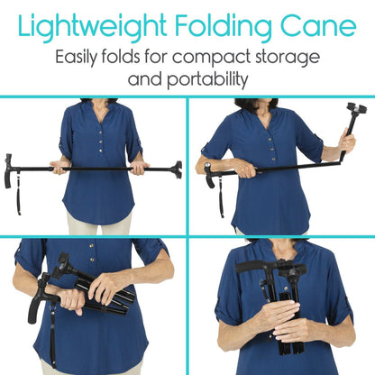 Vive LED Folding Cane