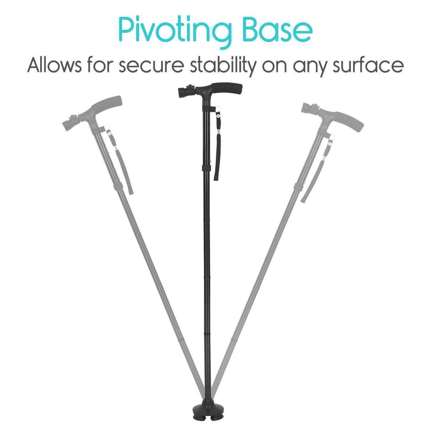 Vive LED Folding Cane
