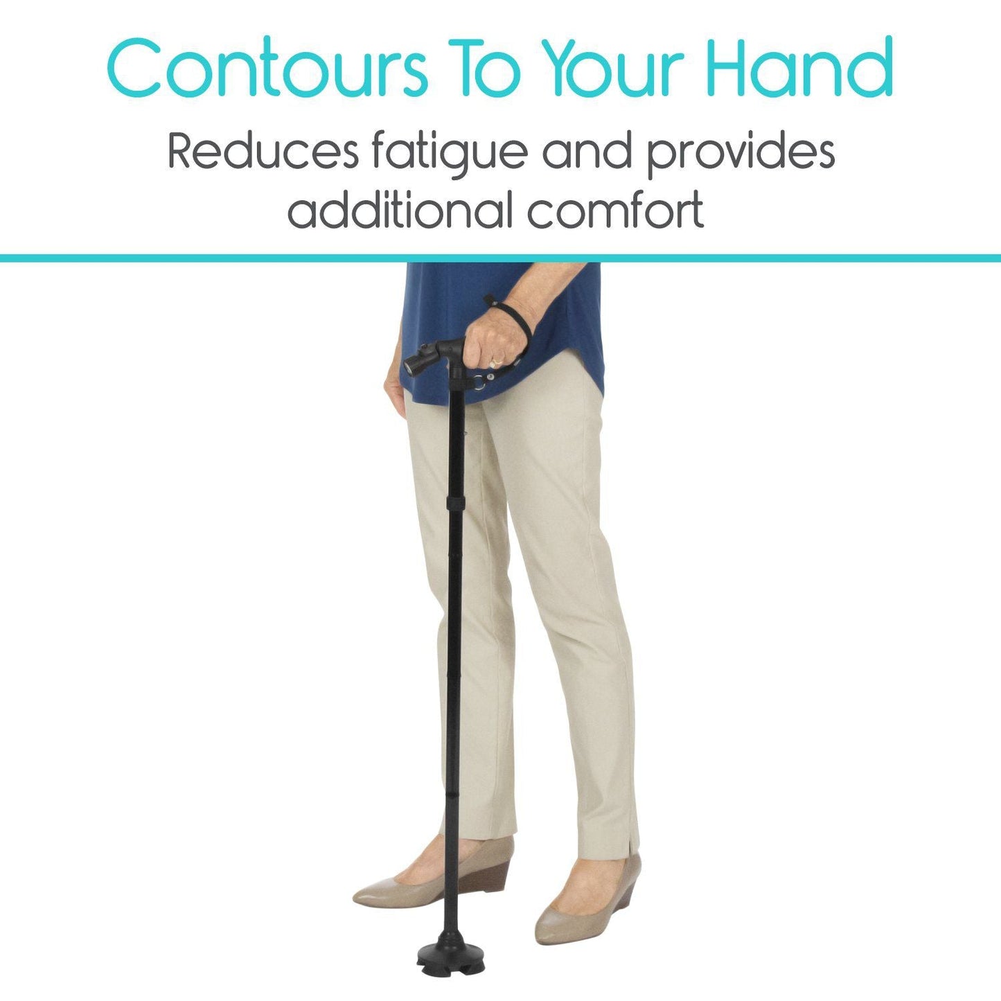 Vive LED Folding Cane