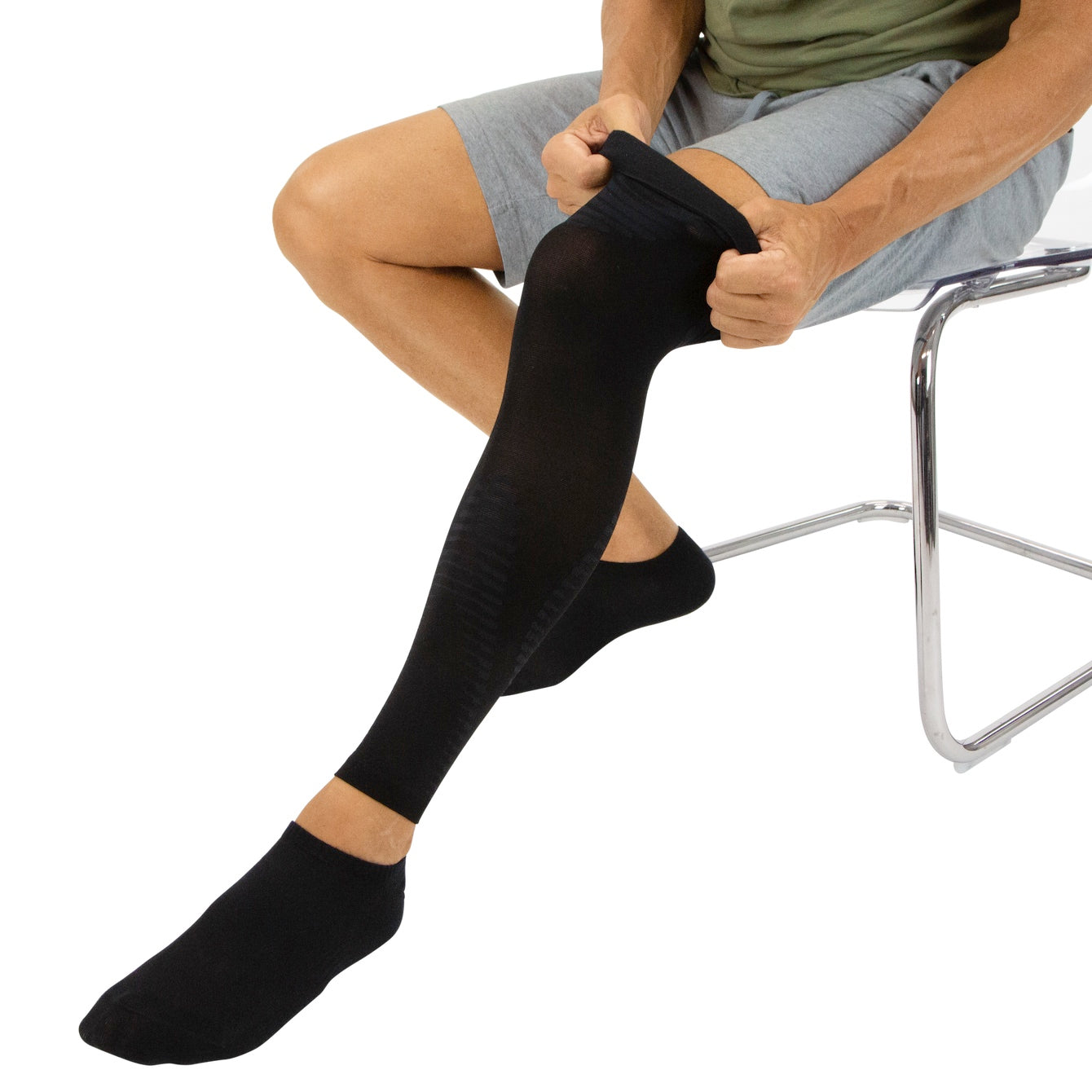 QUADA Calf Compression Sleeves for Men & Women - Calf Support Leg