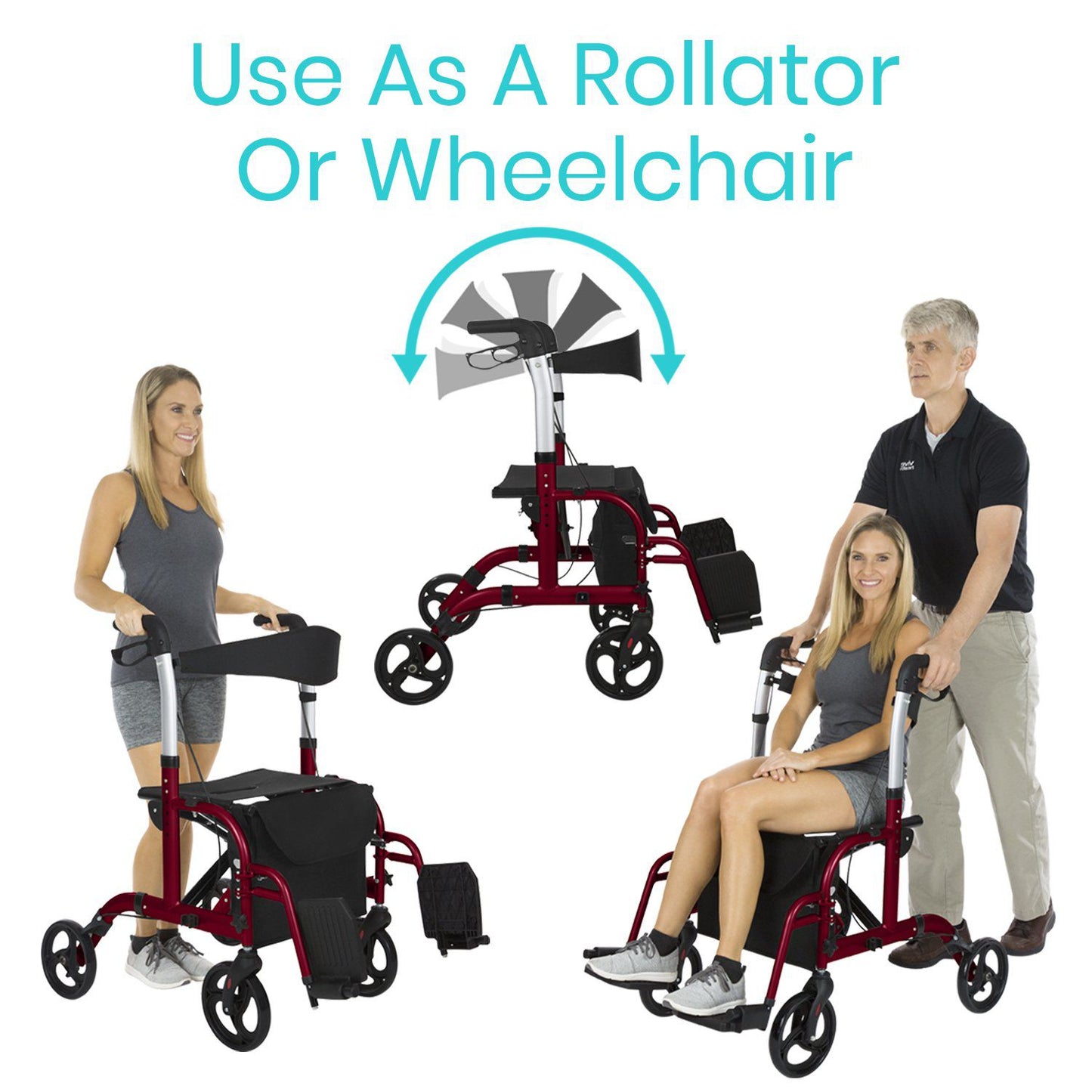 Vive Wheelchair Rollator