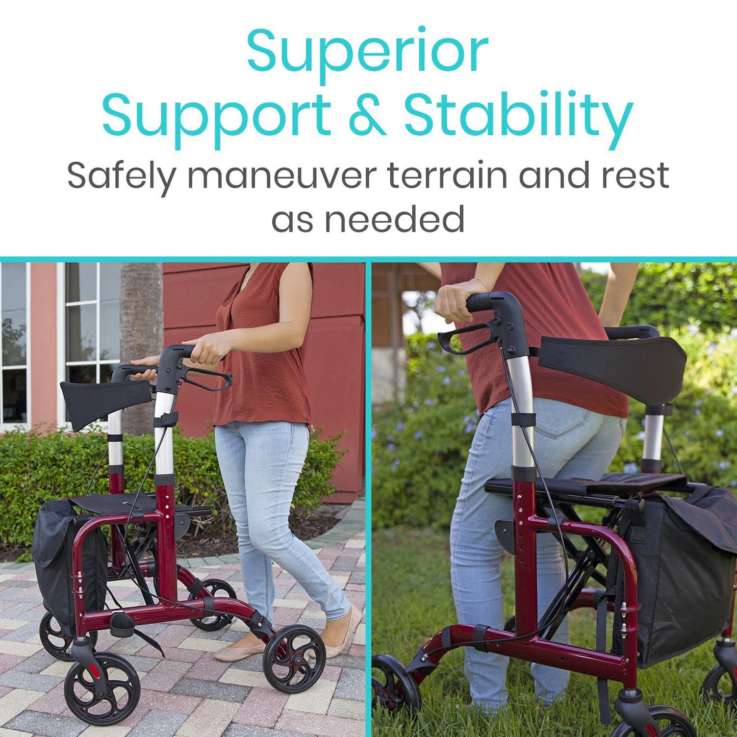 Vive Wheelchair Rollator