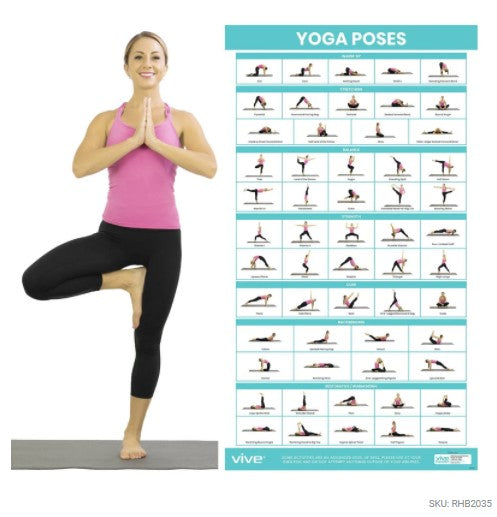 Yoga Poses Poster