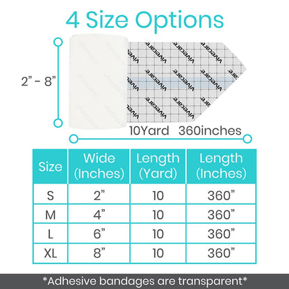 Vive Transparent Adhesive Bandages