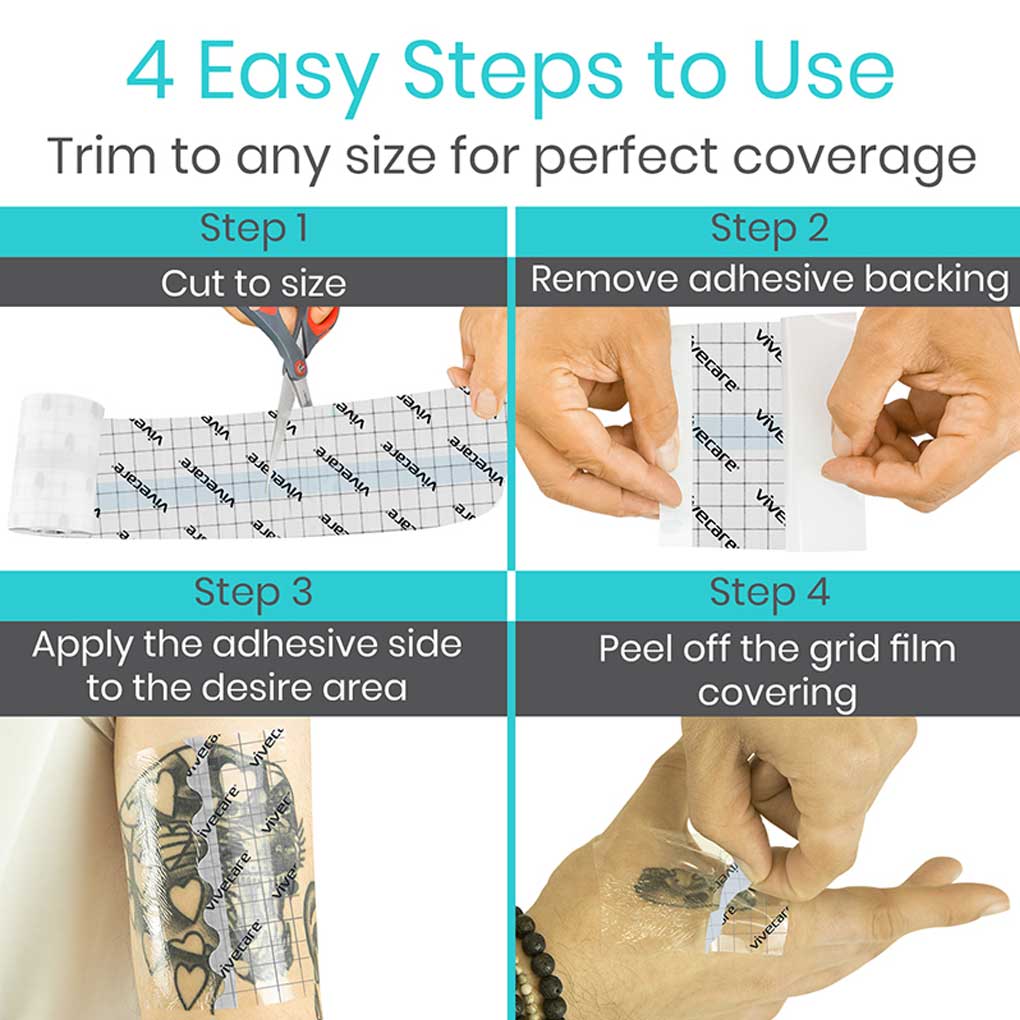 Vive Transparent Adhesive Bandages