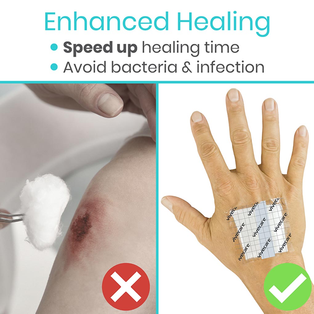 Vive Transparent Adhesive Bandages