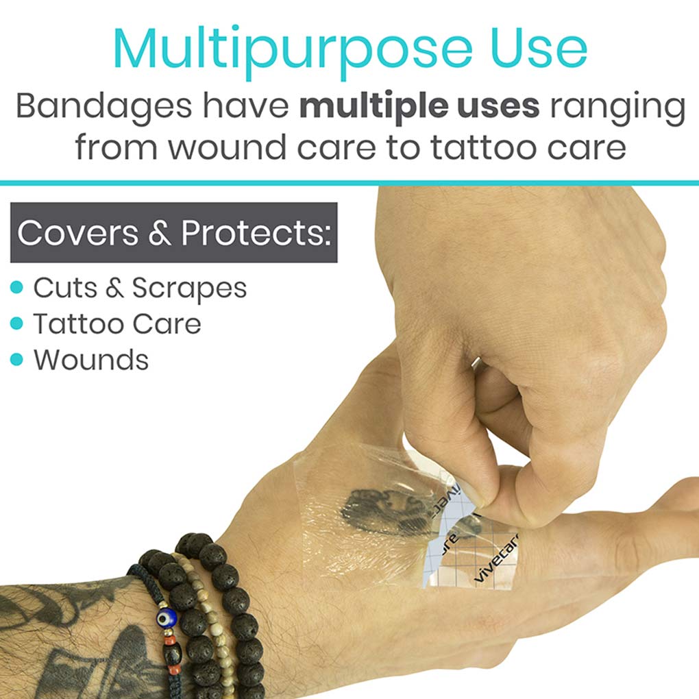 Vive Transparent Adhesive Bandages