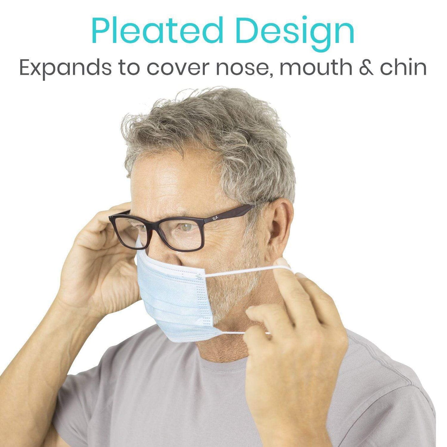 Standard Face Masks - 50 Pack