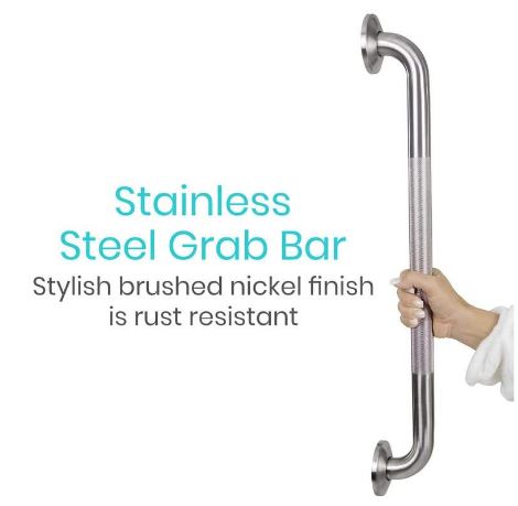 Textured Metal Grab Bar