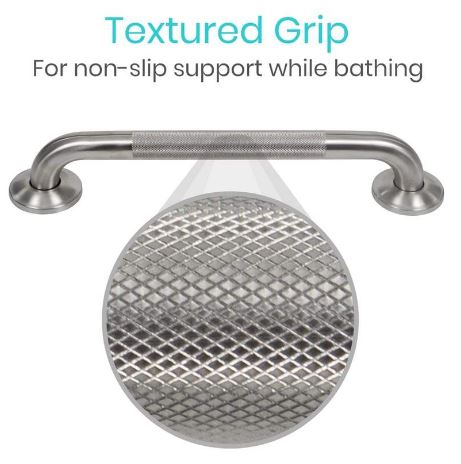 Textured Metal Grab Bar