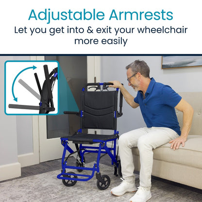 Vive Lightweight Transport Wheelchair