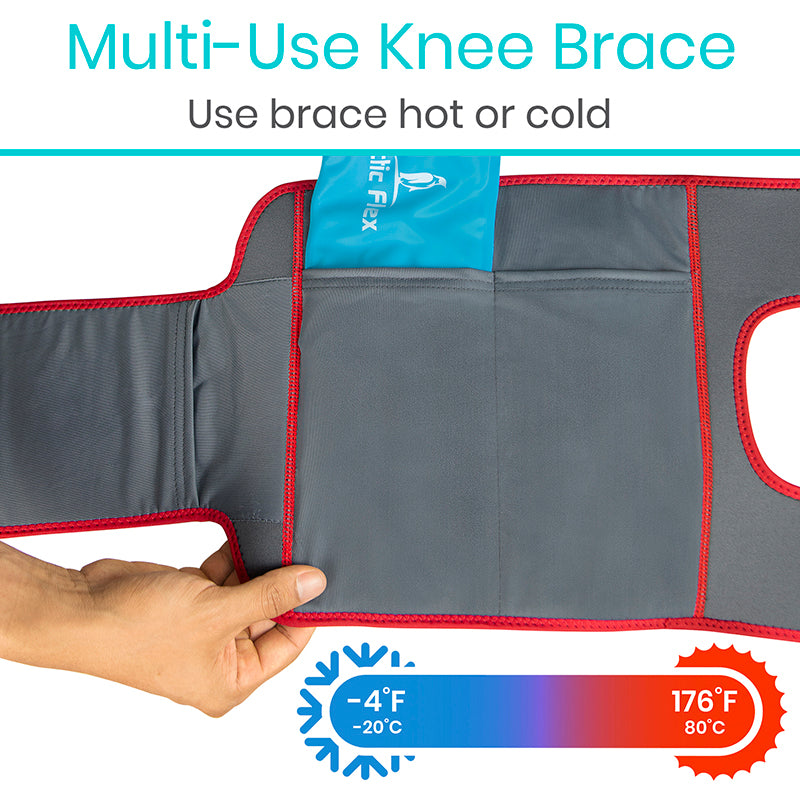 Heated Massaging Knee Brace