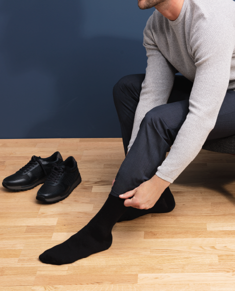 Sigvaris Men's Essential Cotton Calf