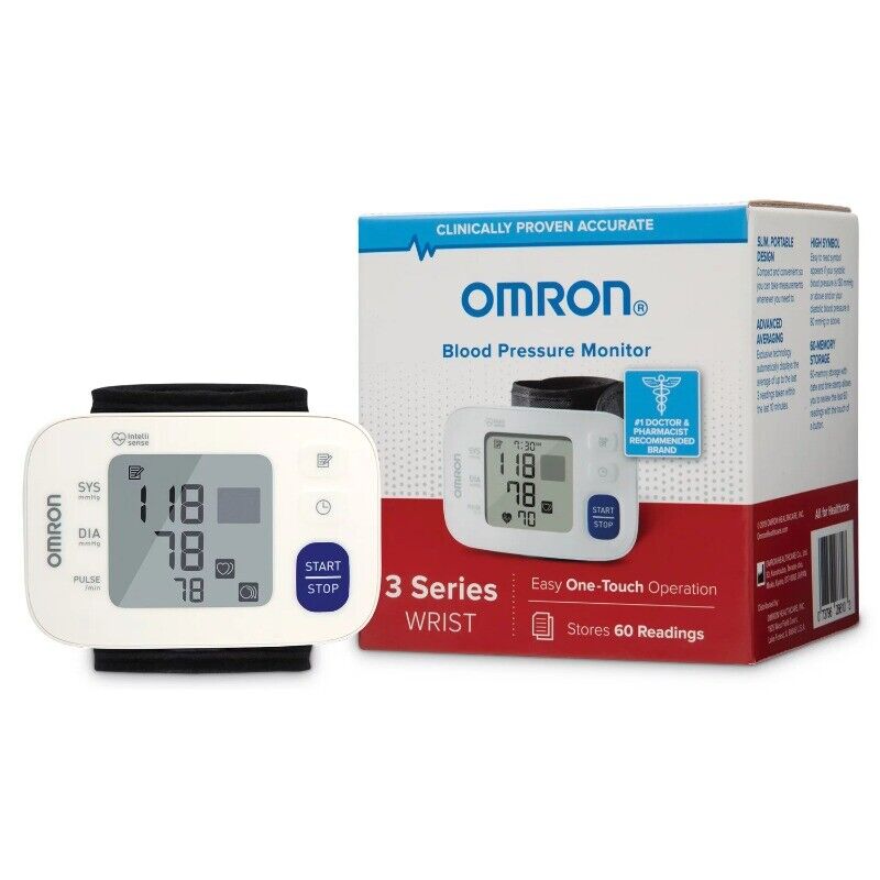 Omron Blood Pressure Monitor 3 Series Wrist
