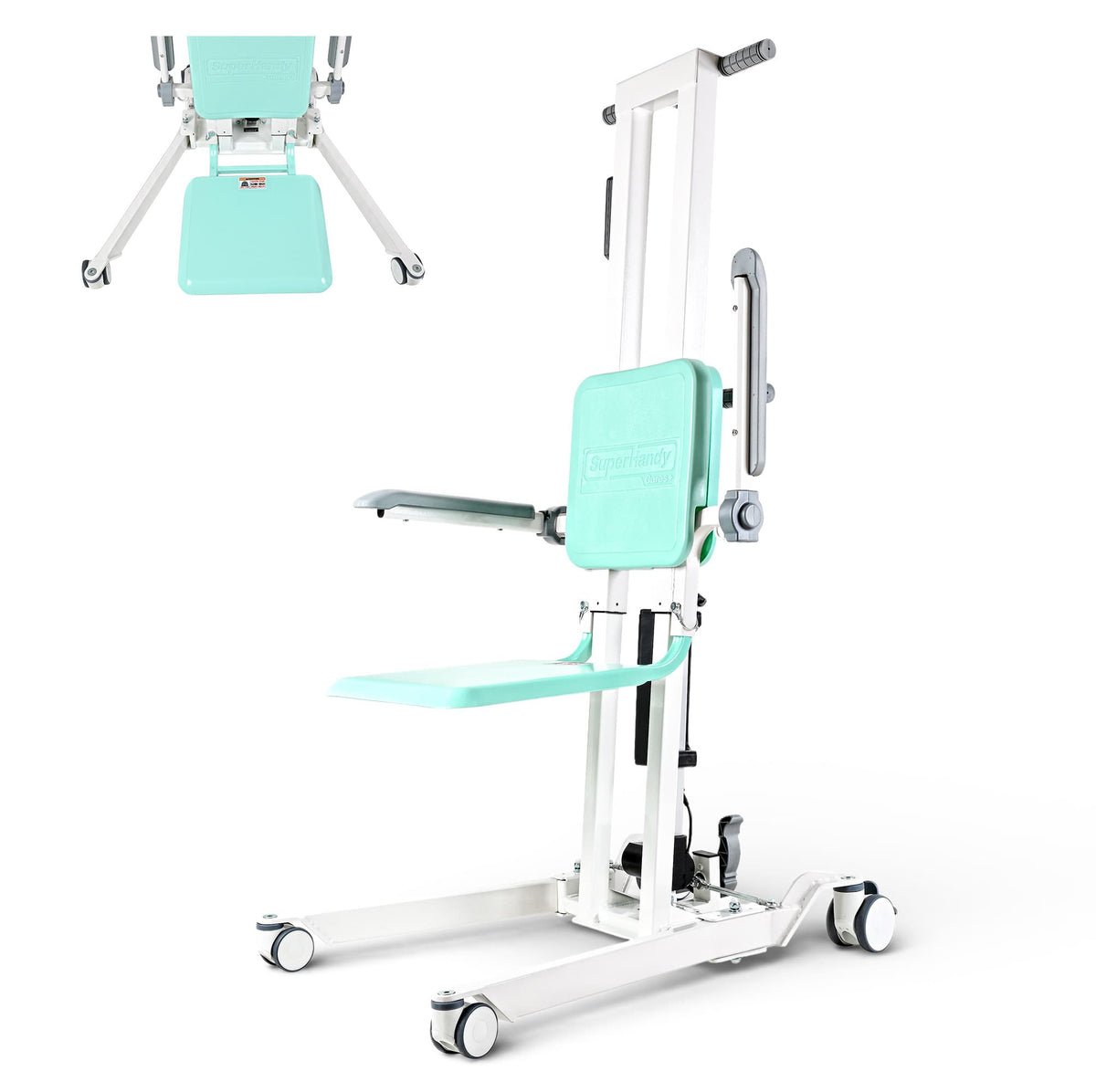 SuperHandy transfer floor lift, 500 lb capacity