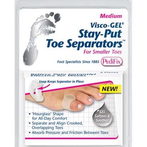 PediFix® Visco-GEL® Stay-Put Toe Separators®