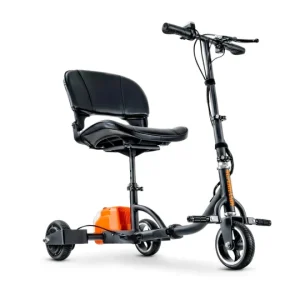 SuperHandy Passport Mobility Scooter OG - 48V 2Ah Battery, Lightweight (35 lbs), Foldable + Extra Battery